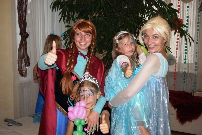 Frozen party для маленькой принцессы